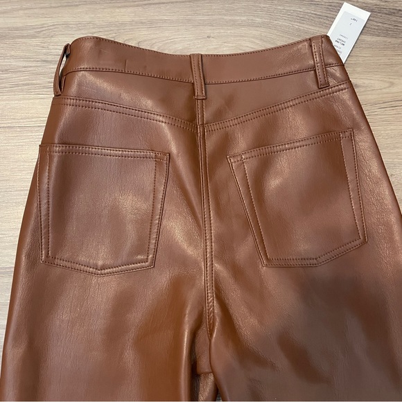 Aritzia Melina Pant Size 2 Color Cognac NWT - Picture 8 of 11